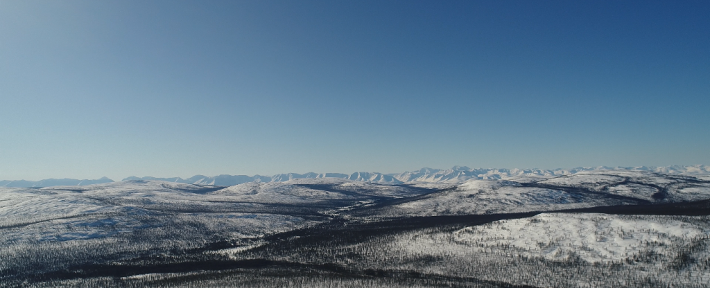 горы Якутии,  - Фото с квадрокоптера