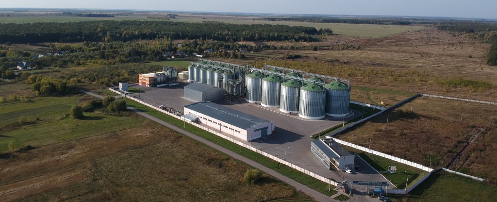 Сельскохозяйственное предприятие в Липецкой области,  - Фото с квадрокоптера