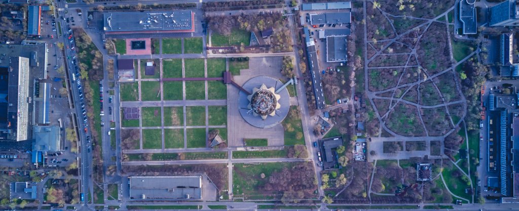 Останкинская телебашня сверху, Москва - Фото с квадрокоптера