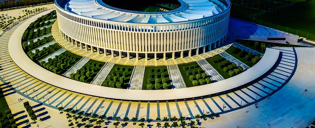 Стадион Краснодар, Краснодар - Фото с квадрокоптера