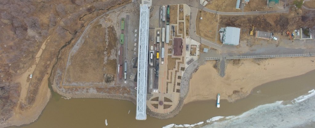 Музей Амурского моста, Хабаровск - Фото с квадрокоптера