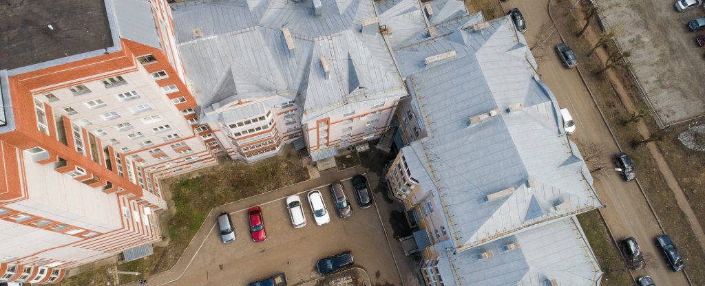 Пока просто дом,  - Фото с квадрокоптера