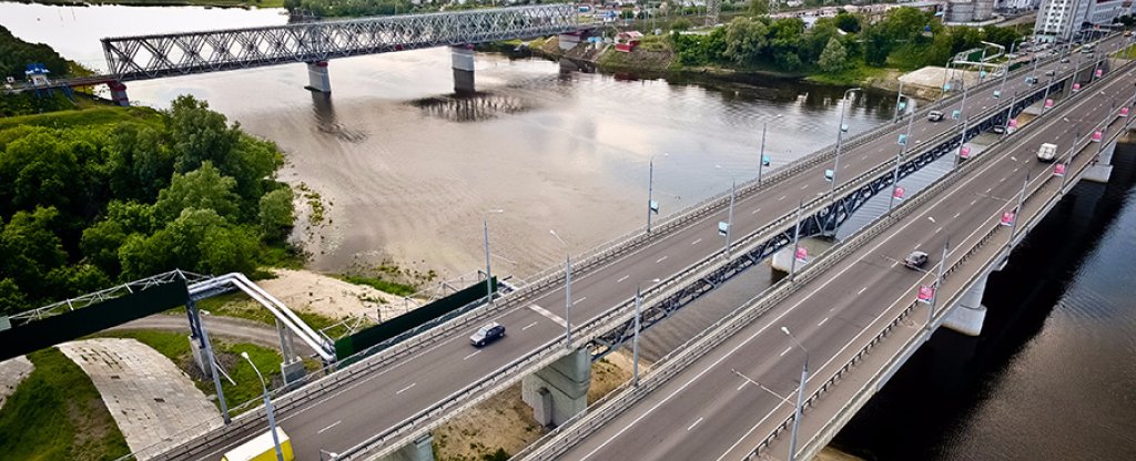 Беларусь. Гомель. Набережная., Гомель - Фото с квадрокоптера