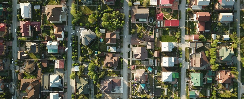 Котеджный поселок, Новосибирск - Фото с квадрокоптера