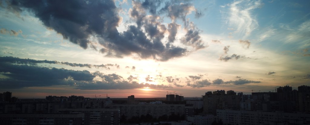 Белые ночи, Санкт-Петербург - Фото с квадрокоптера