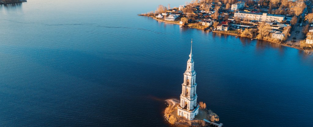 Колокольня, Калязин - Фото с квадрокоптера