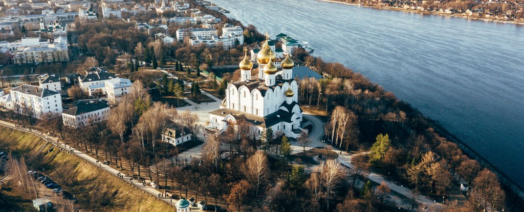 Успенский собор, Ярославль - Фото с квадрокоптера