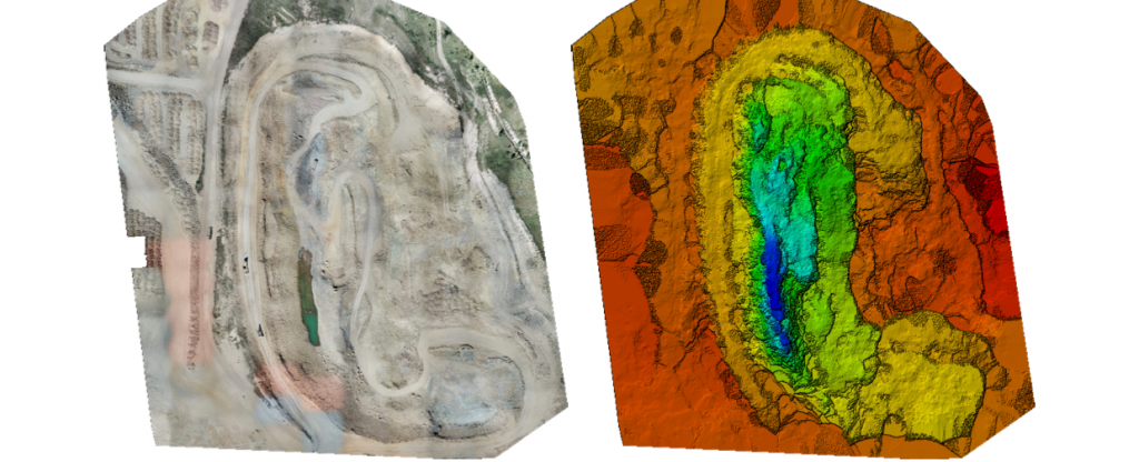 Ортофотоплан и DSM,  - Фото с квадрокоптера