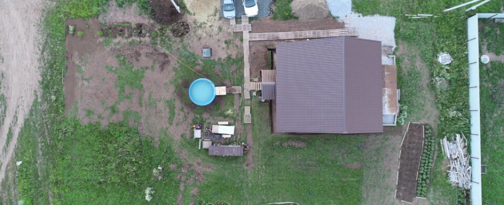 Фото участка,  - Фото с квадрокоптера