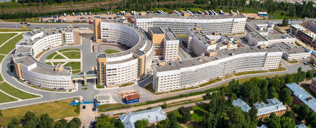 Больница, Санкт-Петербург - Фото с квадрокоптера