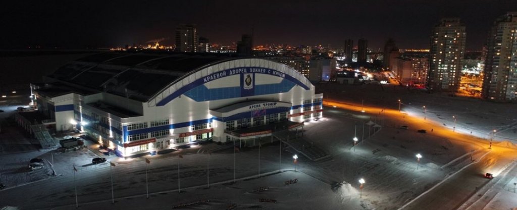 Арена Ерофей, Хабаровск - Фото с квадрокоптера