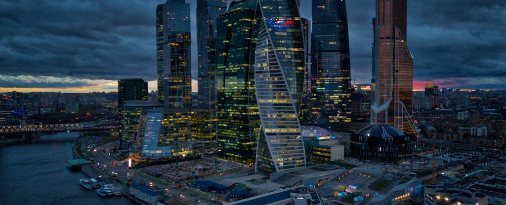 Москва сити, Москва - Фото с квадрокоптера