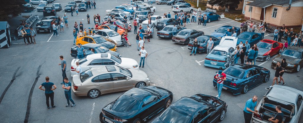 JDM сходка, Коломна - Фото с квадрокоптера