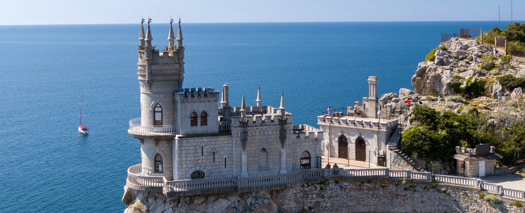 Крым. Ласточкино гнездо., Старый Крым - Фото с квадрокоптера