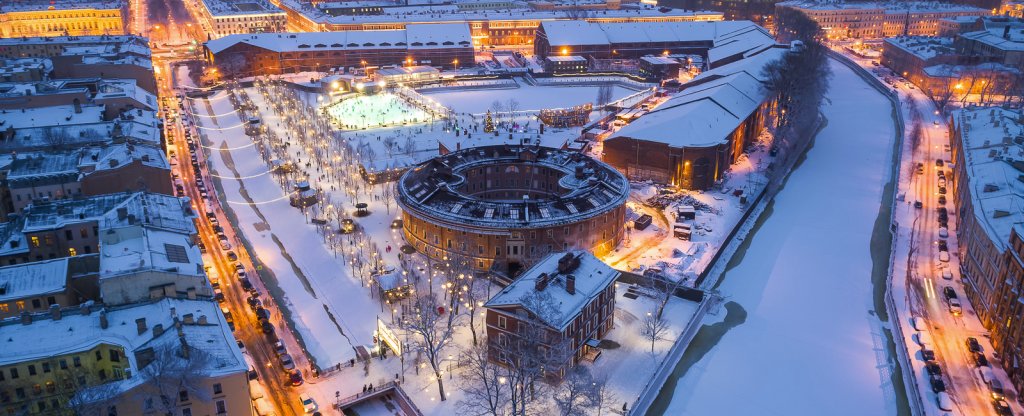 Новая Голландия, Санкт-Петербург - Фото с квадрокоптера