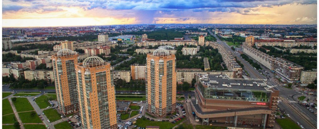 Метро Международная, Спб, Санкт-Петербург - Фото с квадрокоптера