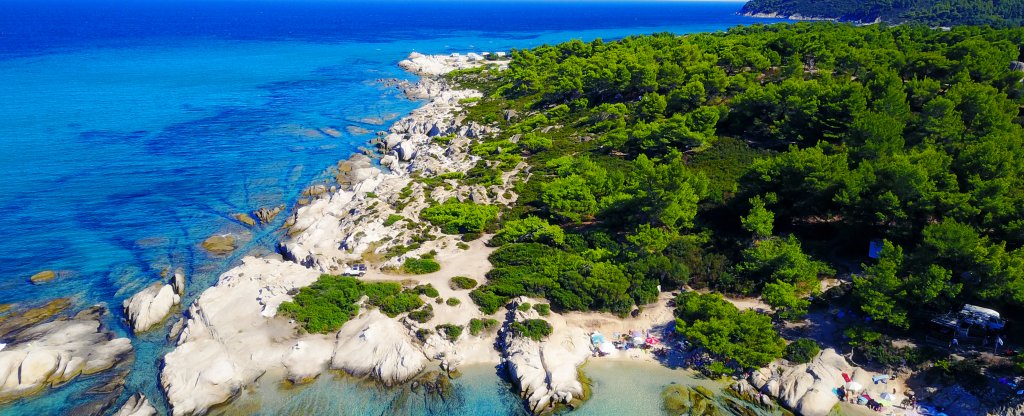 Sithonia, Greece,  - Фото с квадрокоптера