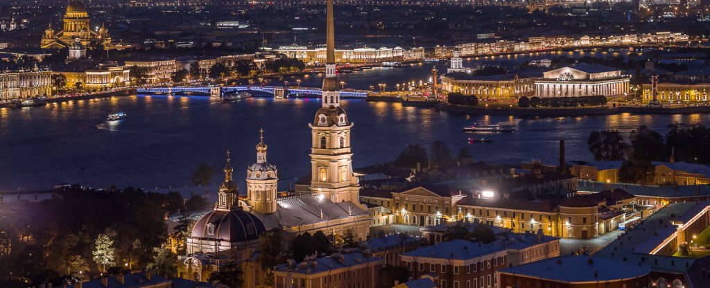 Петропавловский собор,  - Фото с квадрокоптера