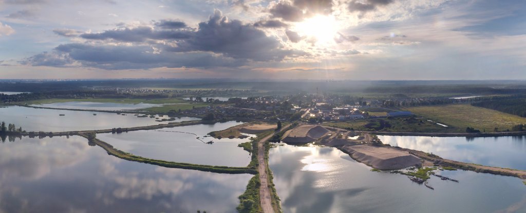 Рыбхоз, Москва - Фото с квадрокоптера