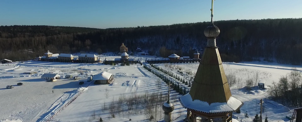 Источник Гремячий Ключ, Сергиев Посад - Фото с квадрокоптера
