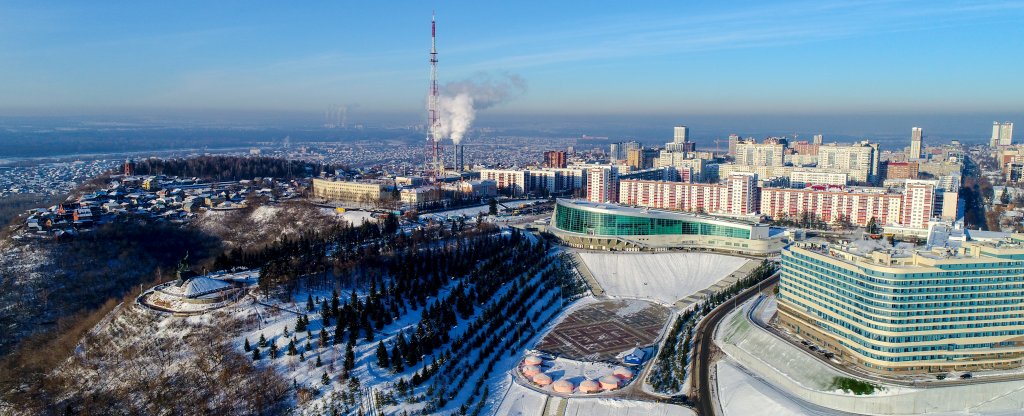 Конгресс-холл г. Уфа, Уфа - Фото с квадрокоптера