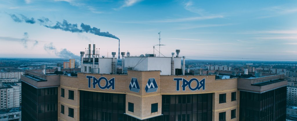 Жилой комплекс Троя,  - Фото с квадрокоптера