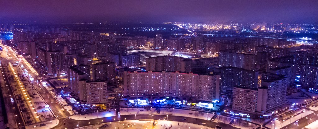 Москва, Марьино,  - Фото с квадрокоптера