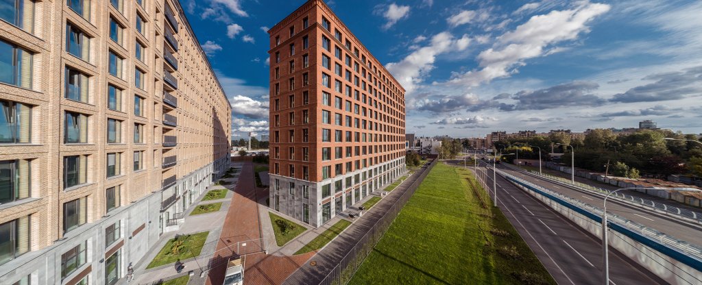 Dockland аппартаменты, Санкт-Петербург - Фото с квадрокоптера