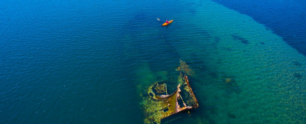 море. солнце, Владивосток - Фото с квадрокоптера