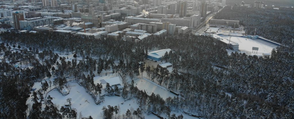 ЦПКиО Гагарина, Челябинск - Фото с квадрокоптера