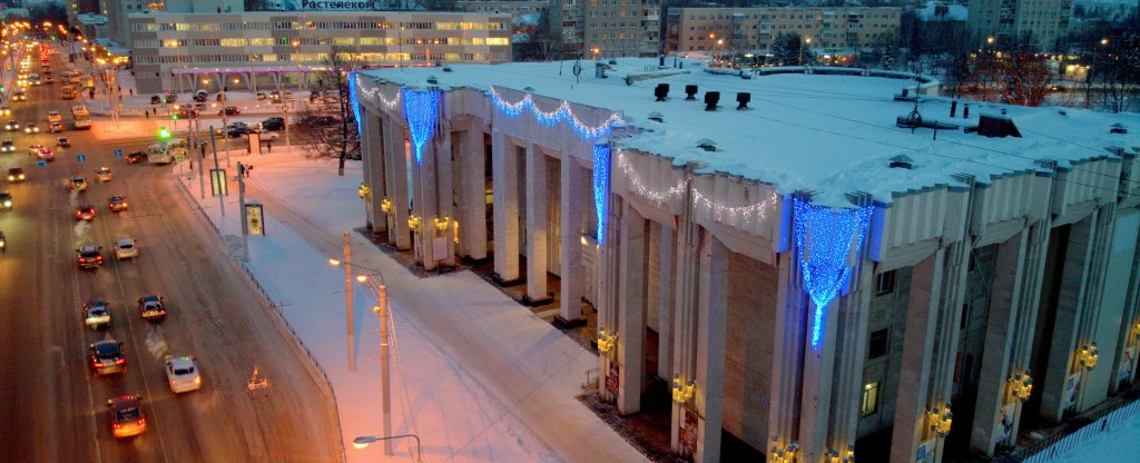 Костромская государственная филармония,  - Фото с квадрокоптера