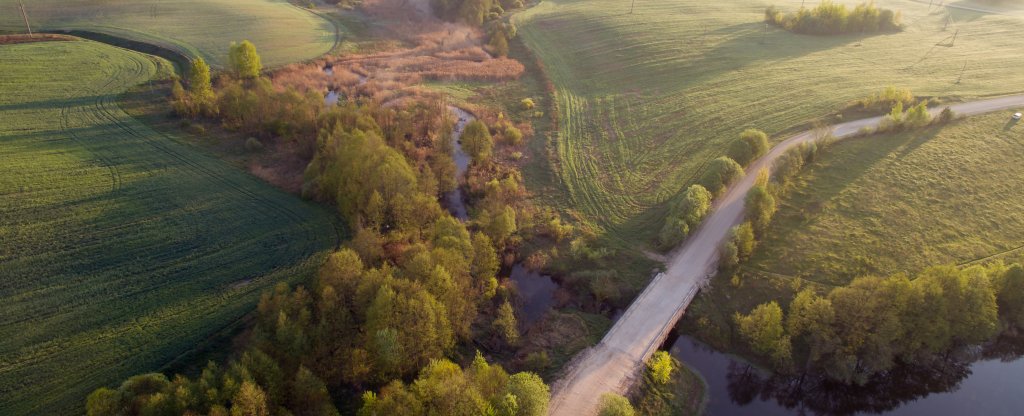Мост,  - Фото с квадрокоптера