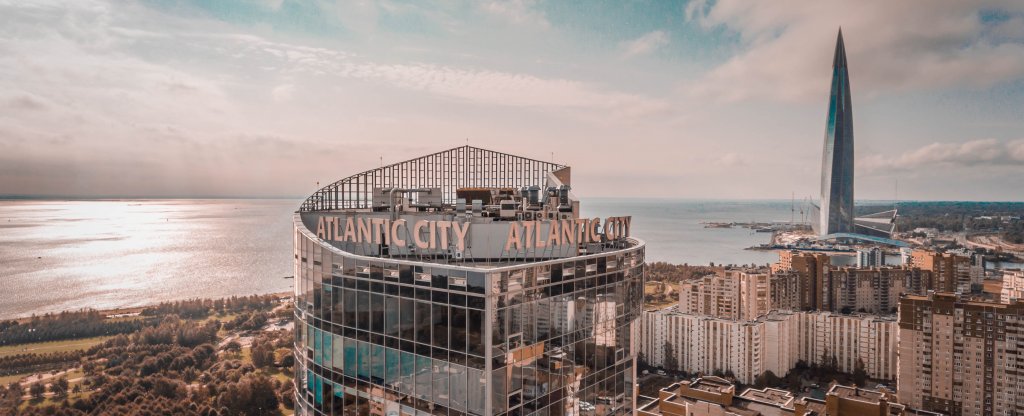 Лахта центр,  - Фото с квадрокоптера