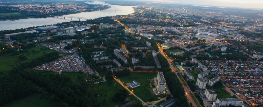 Виды., Кострома - Фото с квадрокоптера