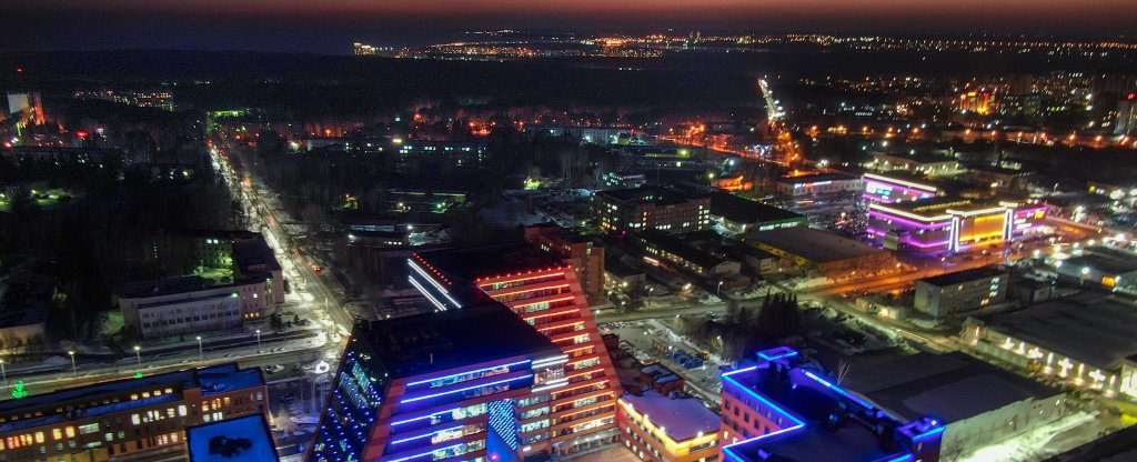 Технопарк, Новосибирск - Фото с квадрокоптера