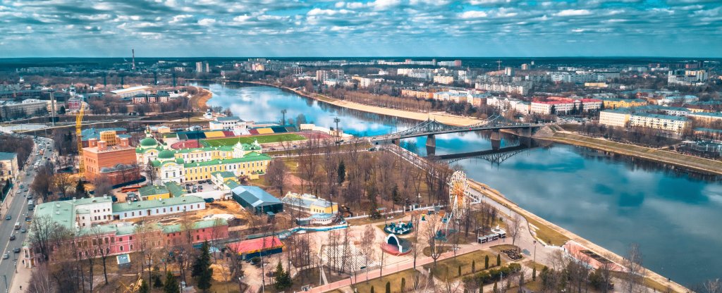 Центр Твери,  - Фото с квадрокоптера