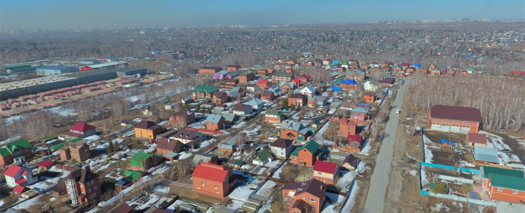 Весна в поселке 