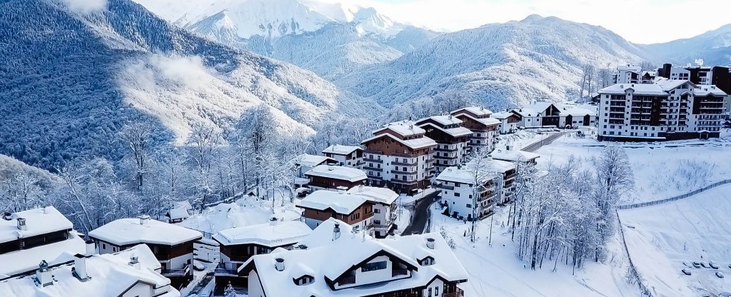 Роза-хутор, Адлерский район - Фото с квадрокоптера