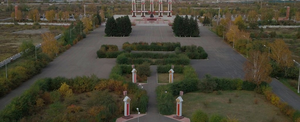 Парк победы, Чита - Фото с квадрокоптера