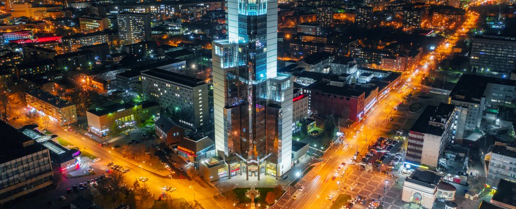 БЦ Соколиная гора, Москва, Москва - Фото с квадрокоптера