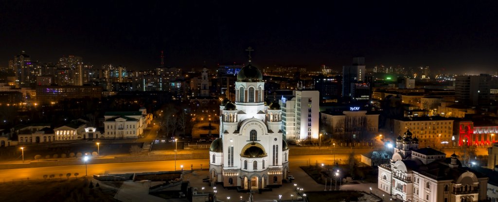 Храм на крови,  - Фото с квадрокоптера