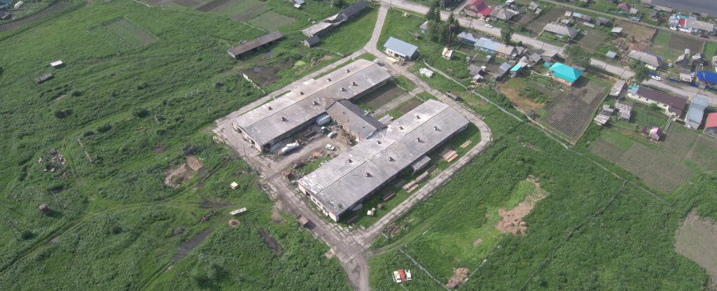 Ферма,  - Фото с квадрокоптера