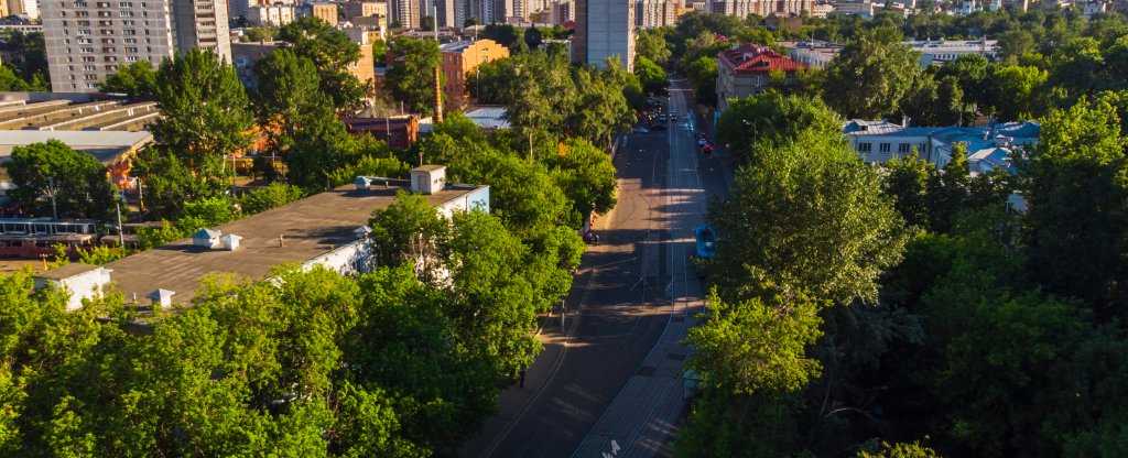 г. Москва, ул. Волочаевская,  - Фото с квадрокоптера