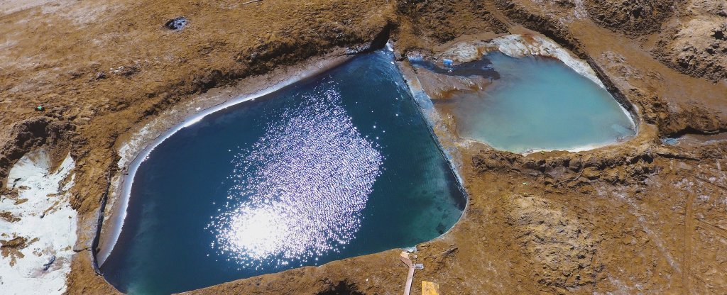 Папаский Гейзер, Новокаякент - Фото с квадрокоптера
